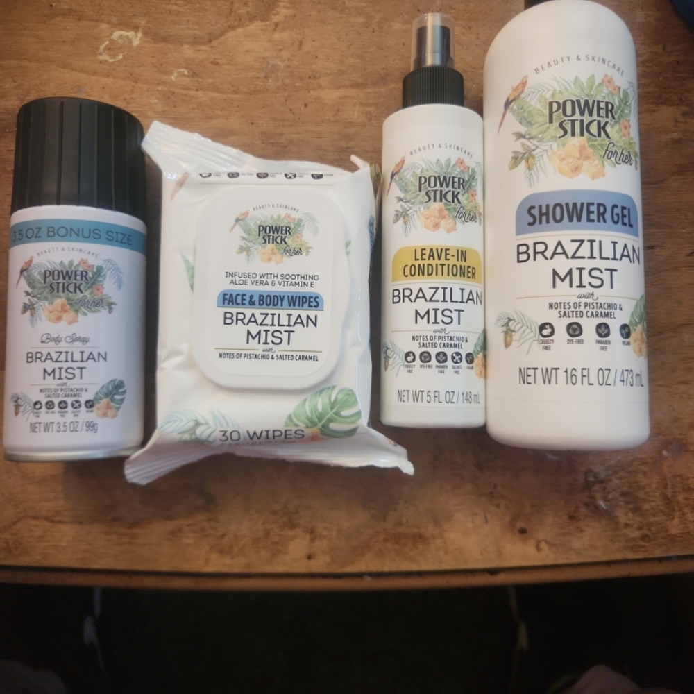 Brazilian Mist Bath Set - White